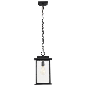 Nuvo Lighting - 60-7377 - One Light Outdoor Hanging Lantern - Sullivan - Matte Black