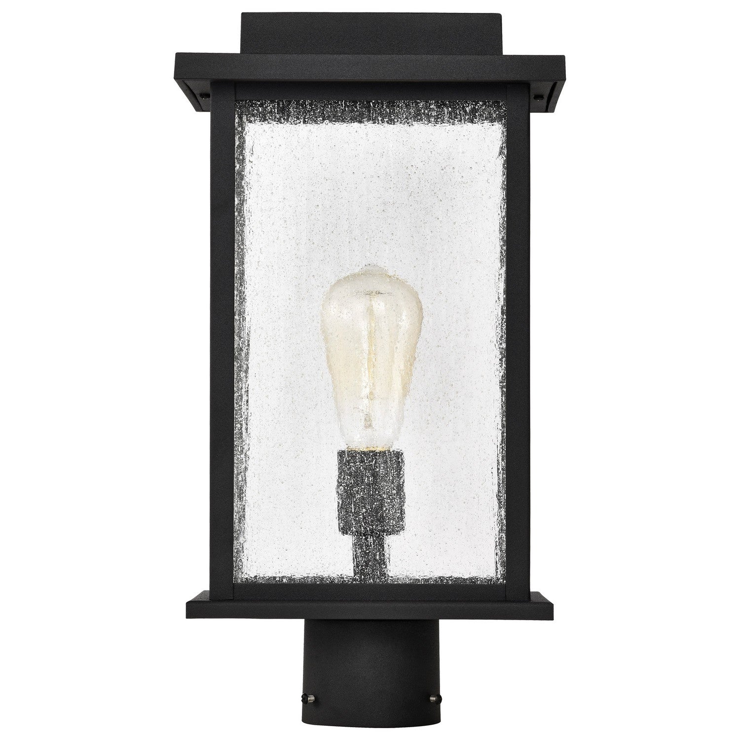 Nuvo Lighting - 60-7378 - One Light Outdoor Post Lantern - Sullivan - Matte Black