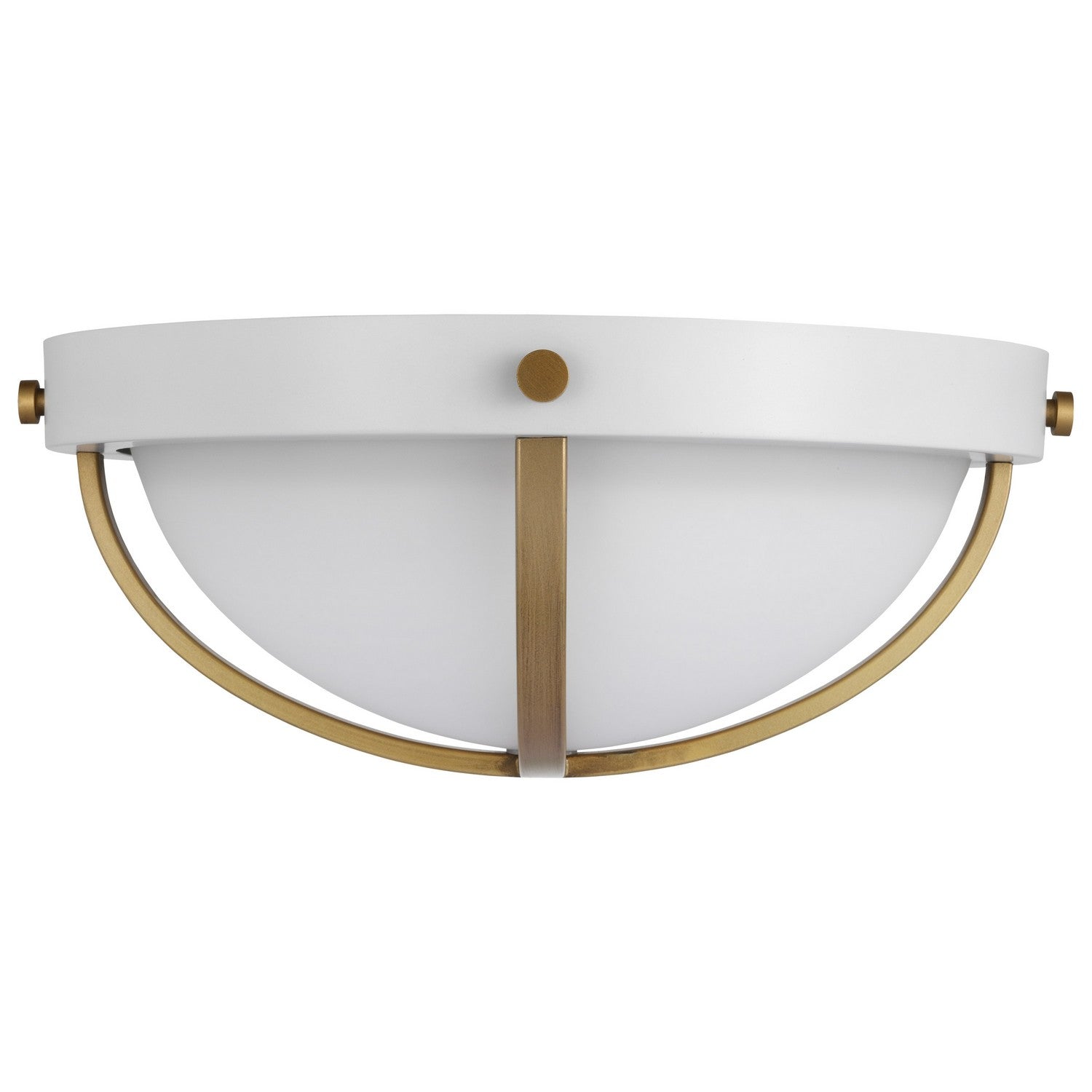 Nuvo Lighting - 60-7662 - Two Light Flush Mount - Lincoln - Matte White