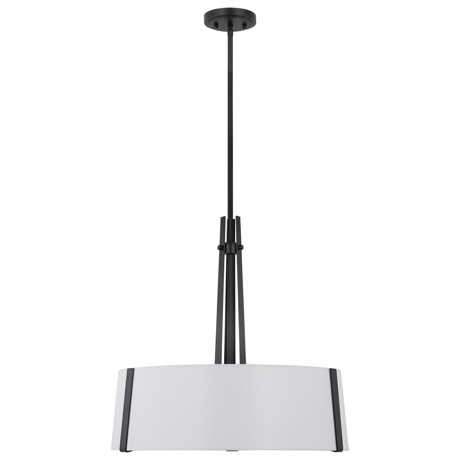 Nuvo Lighting - 60-7678 - Three Light Pendant - Flynn - Black