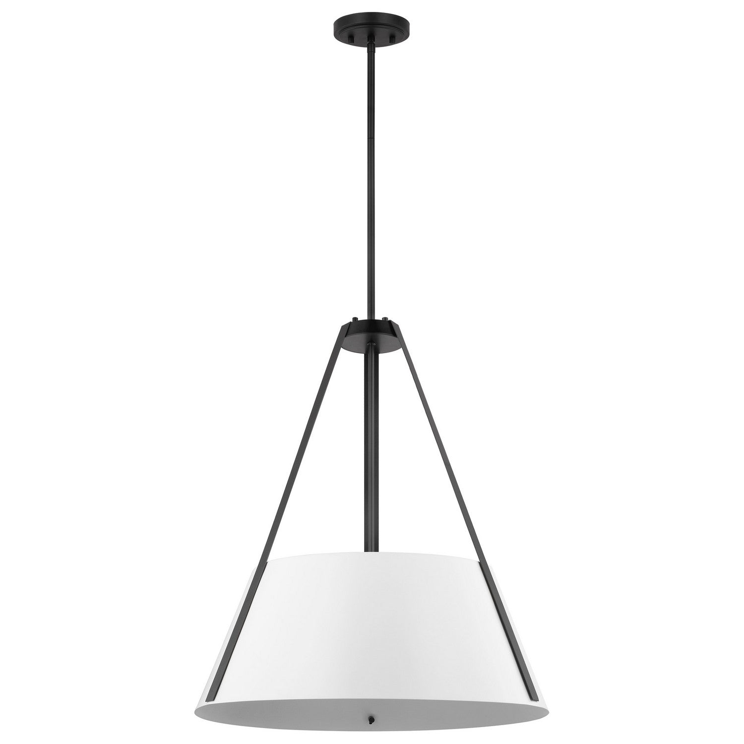Nuvo Lighting - 60-7697 - Three Light Pendant - Brewster - Black
