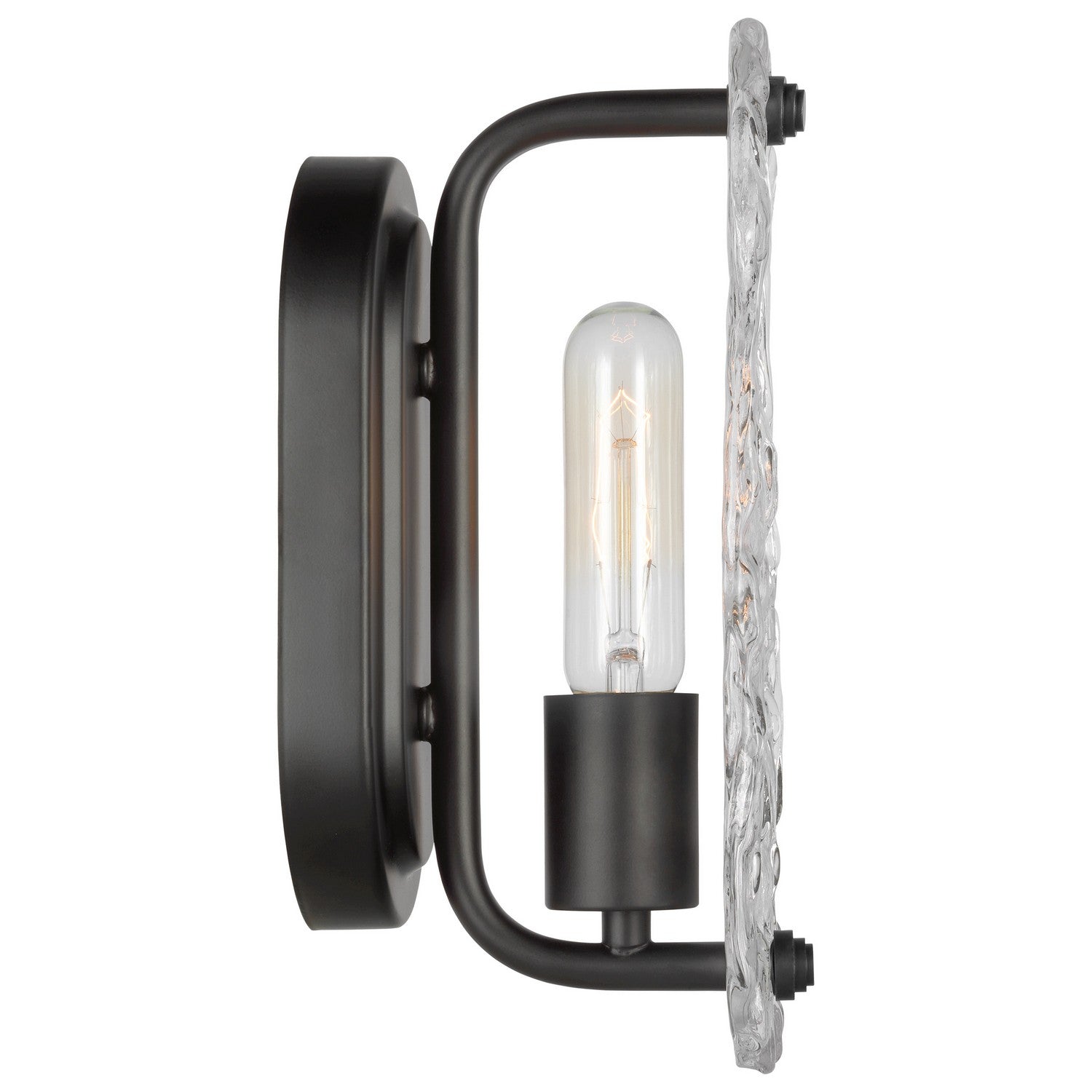 Nuvo Lighting - 60-7811 - One Light Vanity - Glacier - Matte Black