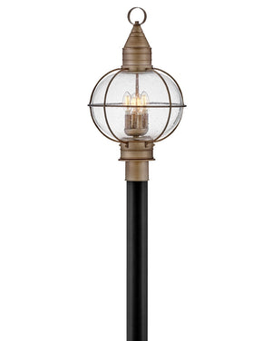 Hinkley - 2201BU - LED Post Top or Pier Mount Lantern - Cape Cod - Burnished Bronze