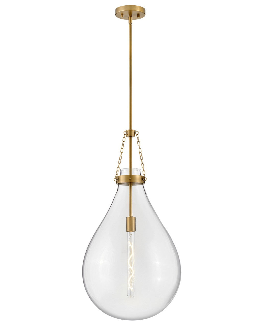 Hinkley - 46054LCB - LED Pendant - Eloise - Lacquered Brass