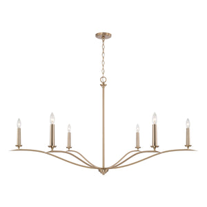 Capital Lighting - 450661MA - Six Light Chandelier - Grady - Matte Brass