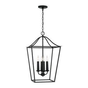 Capital Lighting - 550641BI - Four Light Foyer - Grady - Black Iron