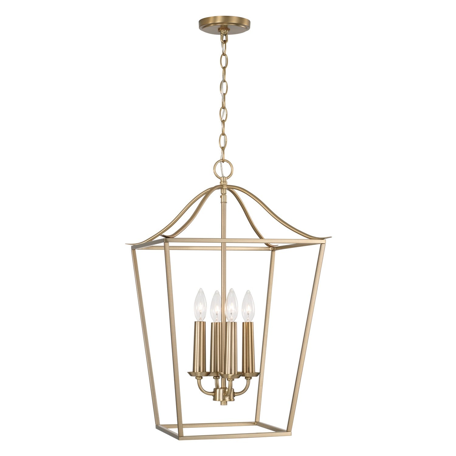 Capital Lighting - 550641MA - Four Light Foyer - Grady - Matte Brass