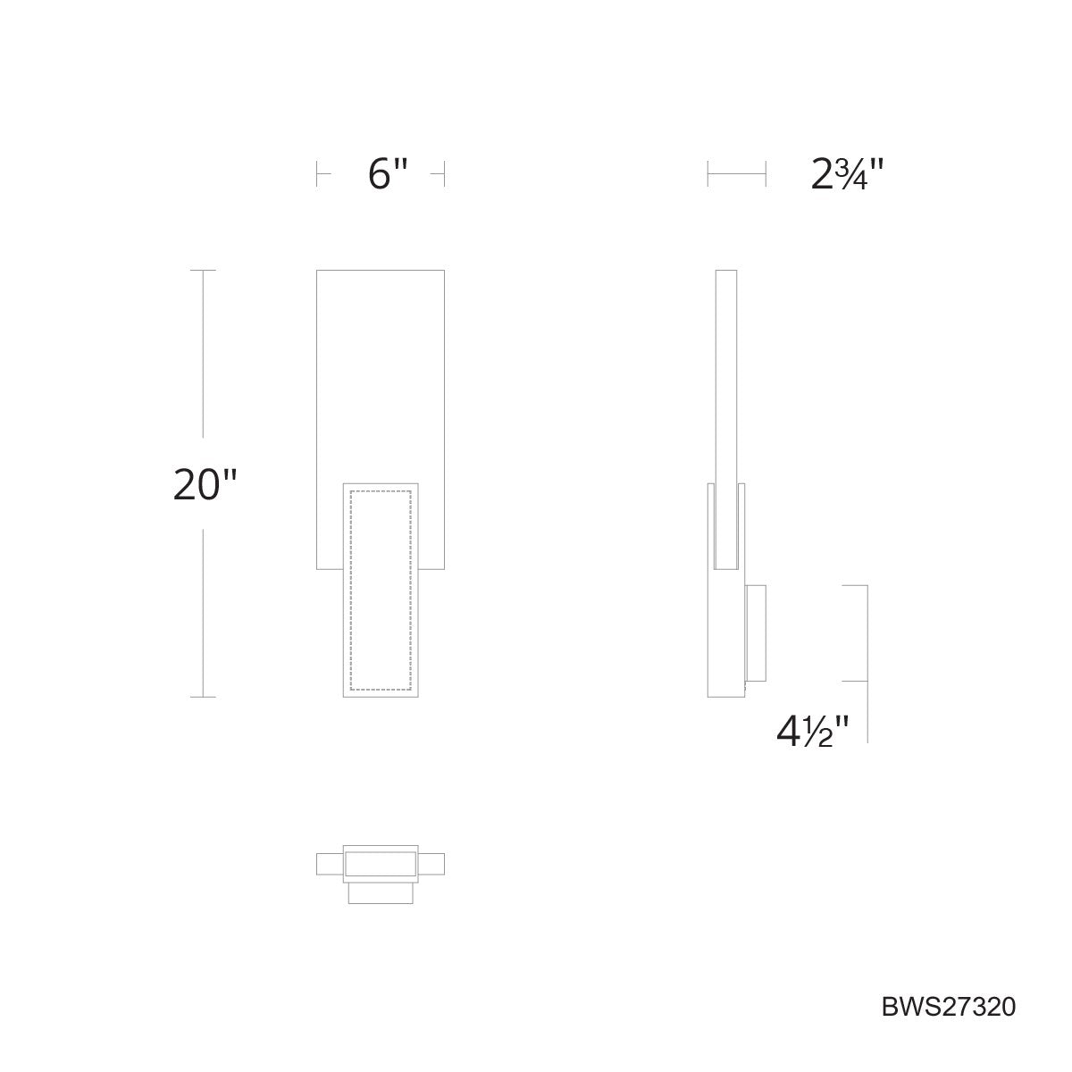 Schonbek Beyond - BWS27320-BK - LED Wall Sconce - Tryst - Black