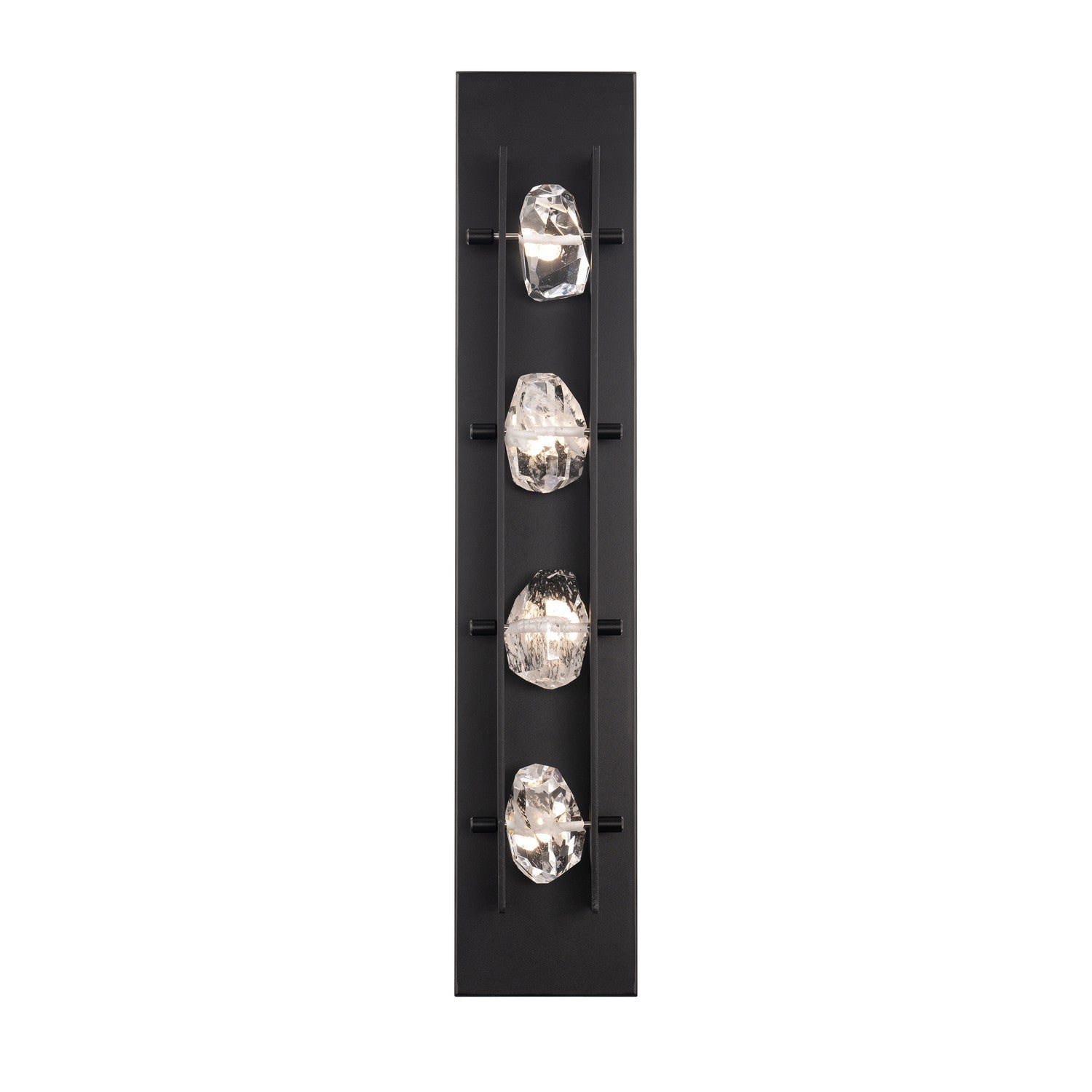 Schonbek Beyond - BWSW10328-BK - LED Outdoor Wall Mount - Strata - Black