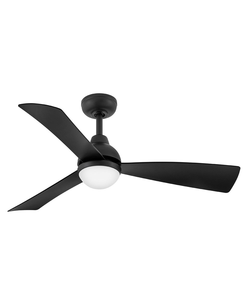 Hinkley - 905644FMB-LDD - 44" Ceiling Fan - Una - Matte Black