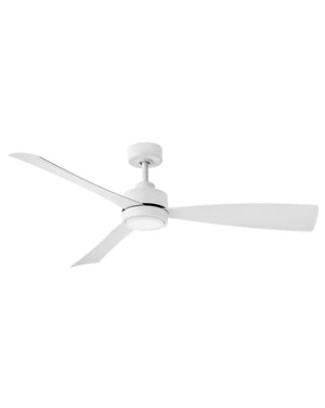 Hinkley - 905756FMW-LWD - 56" Ceiling Fan - Iver - Matte White