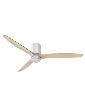 Hinkley - 905860FMW-LDD - 60" Ceiling Fan - Facet - Matte White