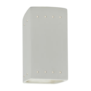 Justice Designs - CER-0925-BIS-LED1-1000 - LED Lantern - Ambiance - Bisque