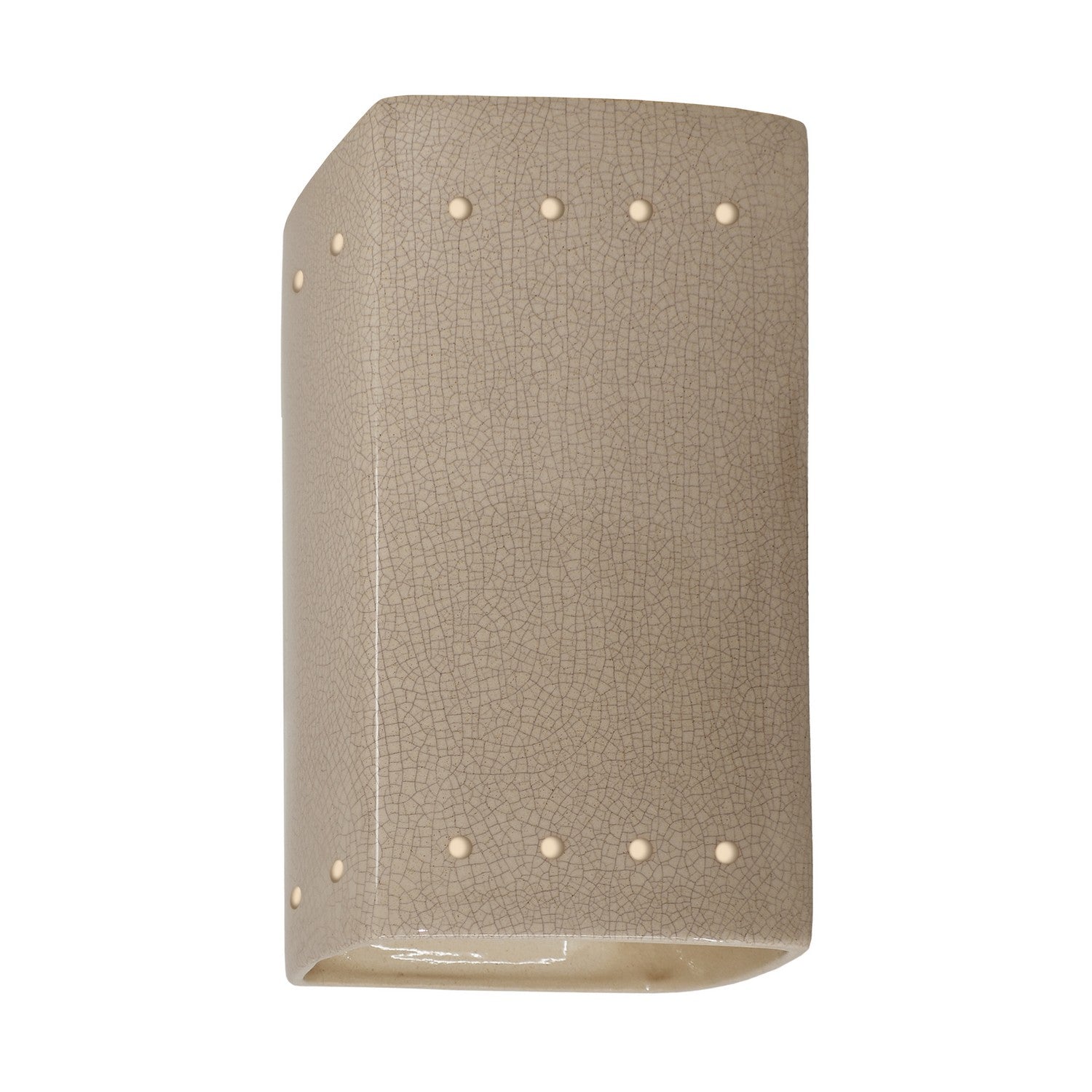 Justice Designs - CER-0925-CKS-LED1-1000 - LED Lantern - Ambiance - Sienna Brown Crackle