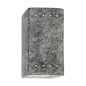 Justice Designs - CER-0925-GRAN - Lantern - Ambiance - Granite