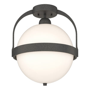 Hubbardton Forge - 121380-SKT-20-GG0720 - One Light Semi-Flush Mount - Atlas - Natural Iron