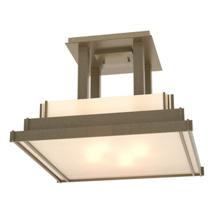 Hubbardton Forge - 123715-SKT-84-BB0416 - Four Light Semi-Flush Mount - Steppe - Soft Gold