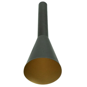 Westgate - CMC2-DCR-BG - Decorative Cone Reflector - Black And Gold