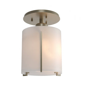 Hubbardton Forge - 123775-SKT-84-GG0140 - One Light Semi-Flush Mount - Exos Glass - Soft Gold