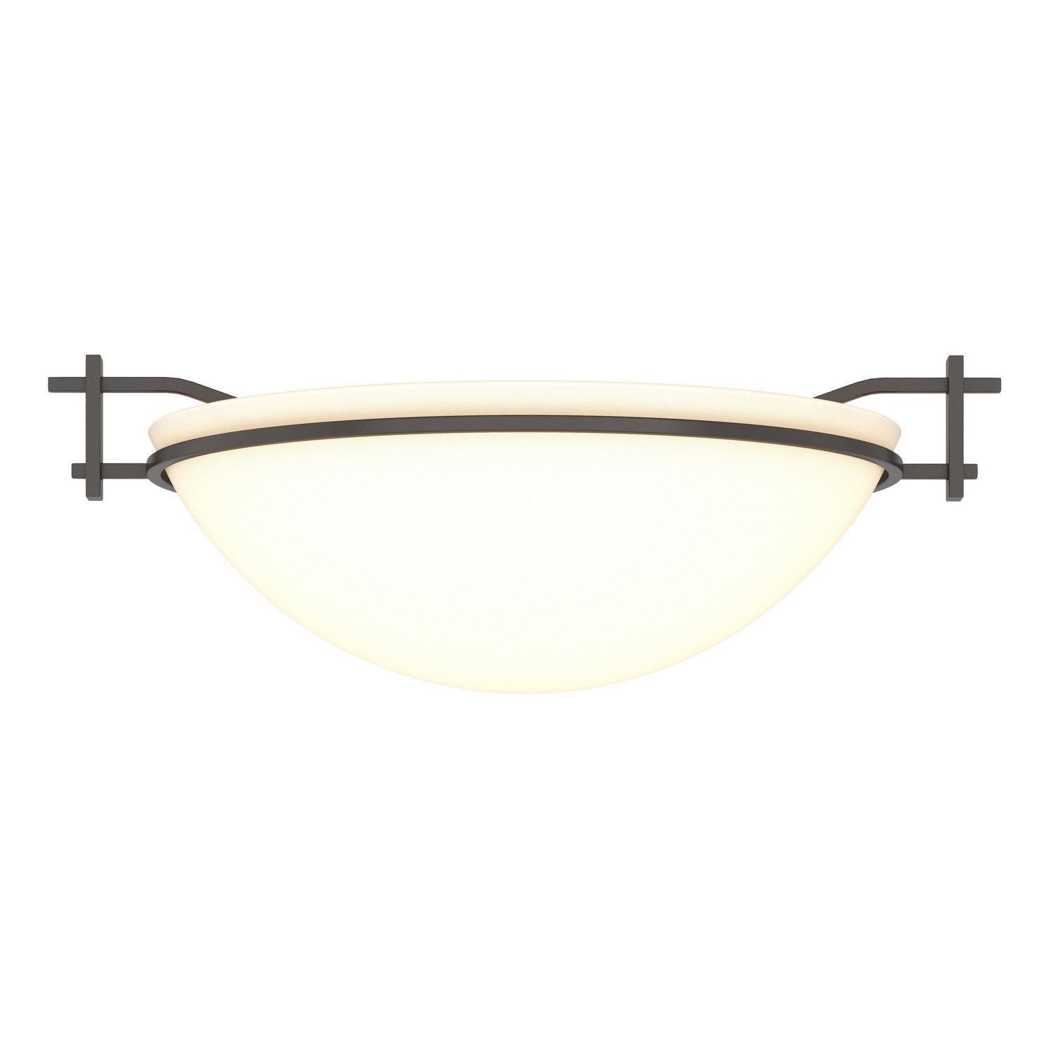 Hubbardton Forge - 124251-SKT-14-GG0045 - Moonband Semi-Flush - Moonband - Oil Rubbed Bronze