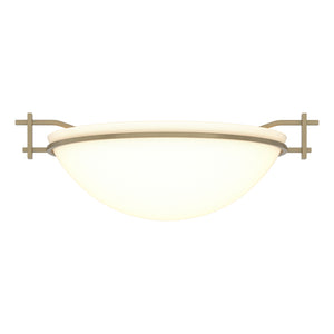Hubbardton Forge - 124251-SKT-84-GG0045 - One Light Semi-Flush Mount - Moonband - Soft Gold