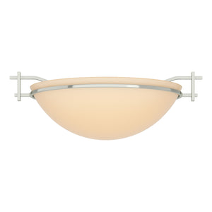 Hubbardton Forge - 124251-SKT-85-SS0045 - One Light Semi-Flush Mount - Moonband - Sterling