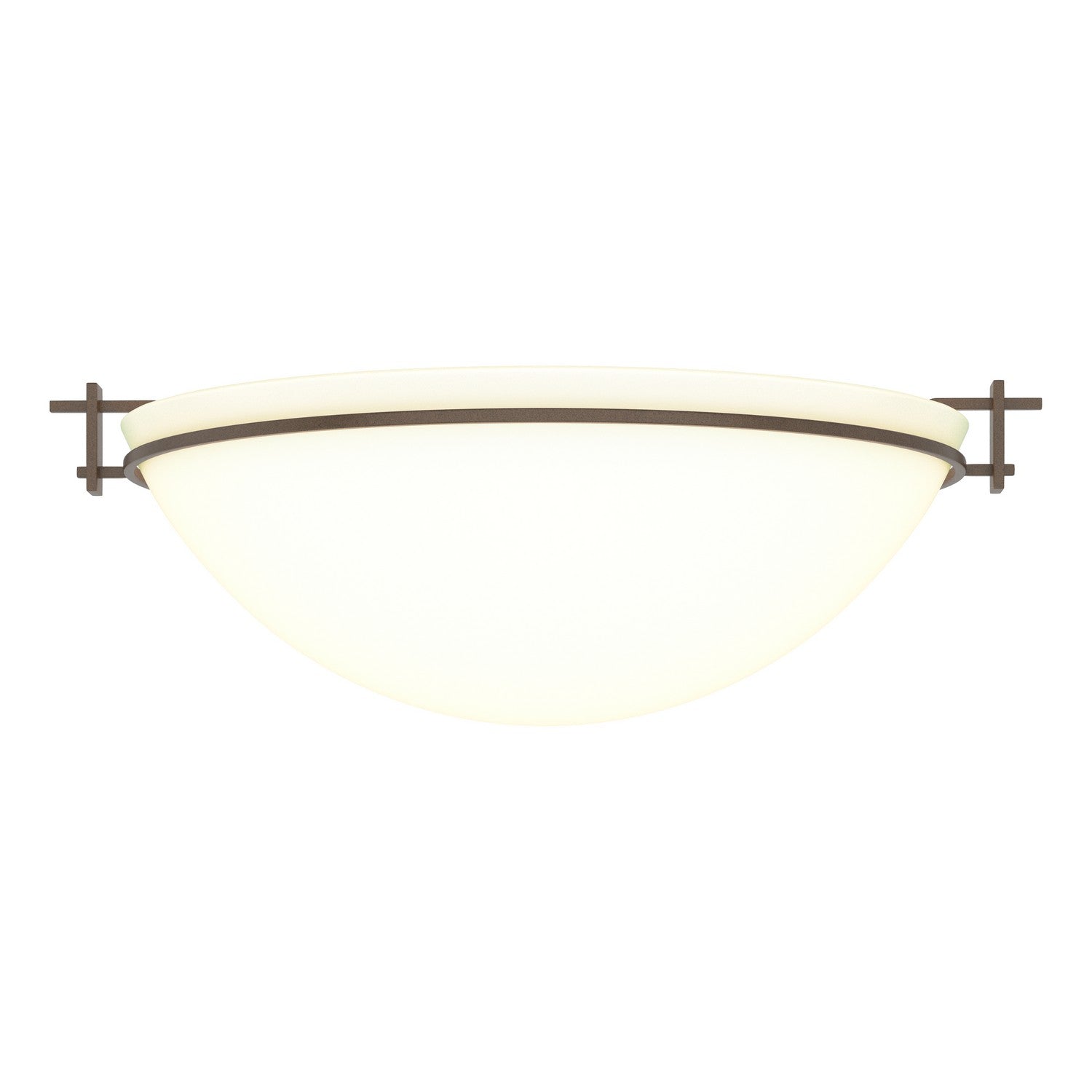 Hubbardton Forge - 124252-SKT-05-GG0050 - Moonband Large Semi-Flush - Moonband - Bronze