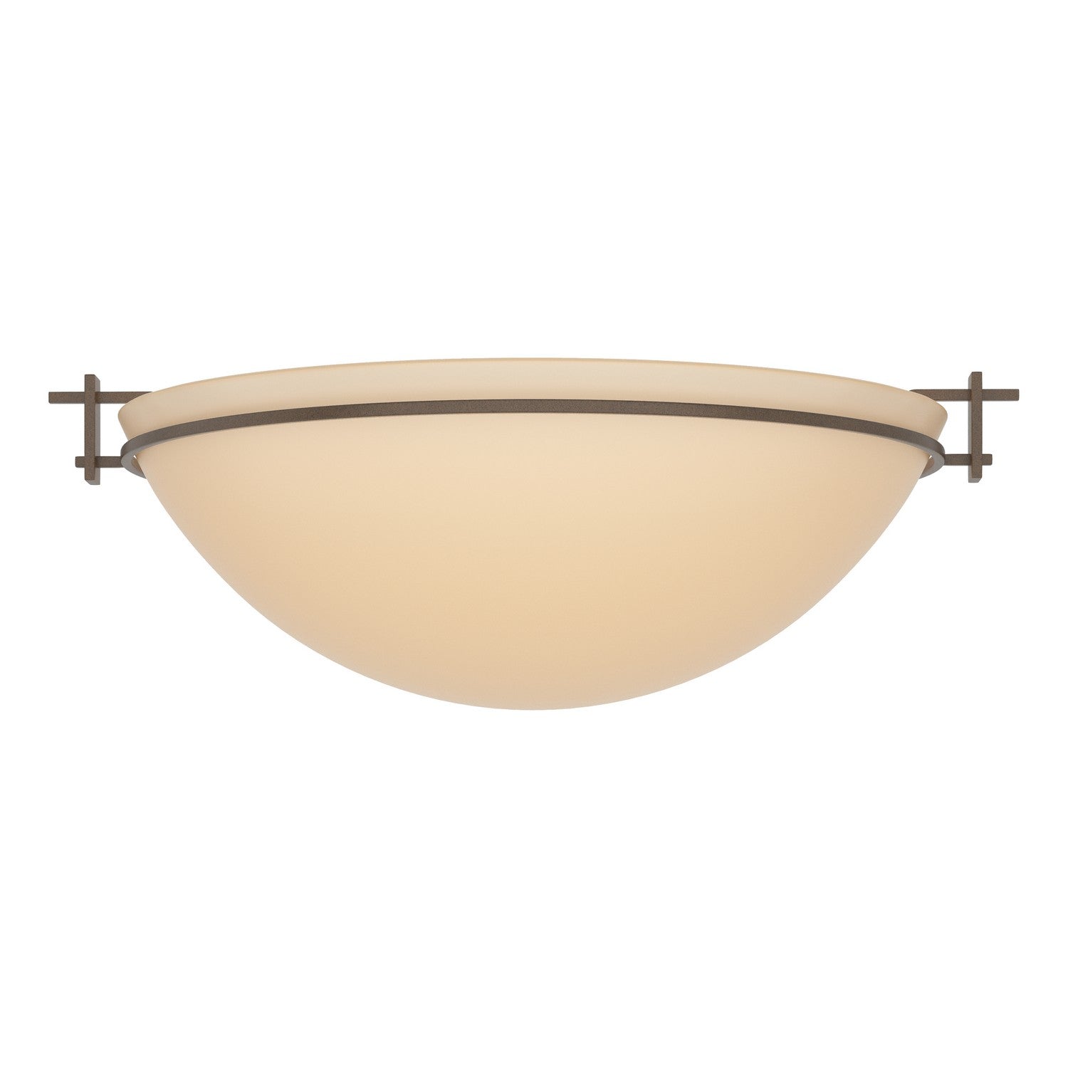 Hubbardton Forge - 124252-SKT-05-SS0050 - Moonband Large Semi-Flush - Moonband - Bronze