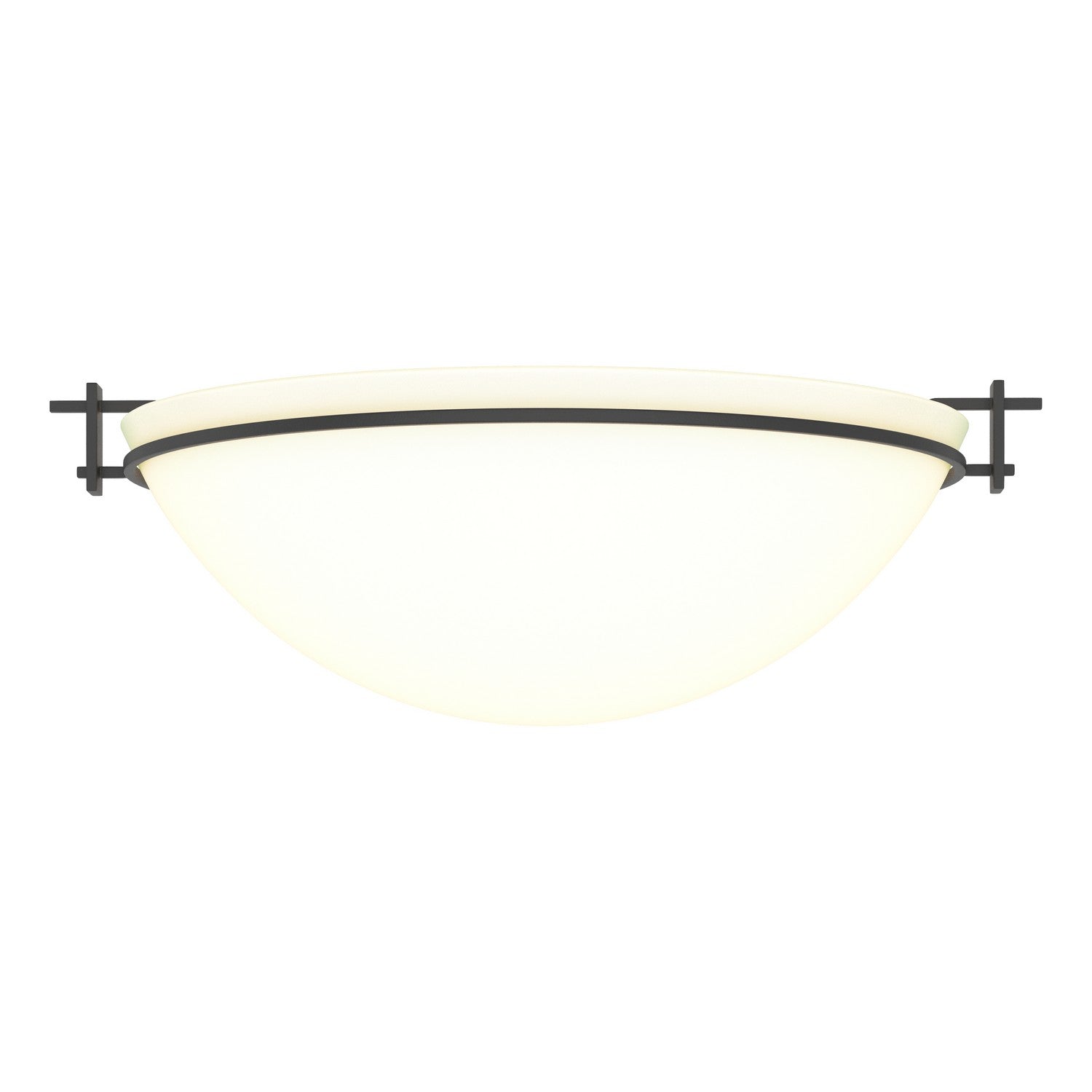 Hubbardton Forge - 124252-SKT-10-GG0050 - Moonband Large Semi-Flush - Moonband - Black
