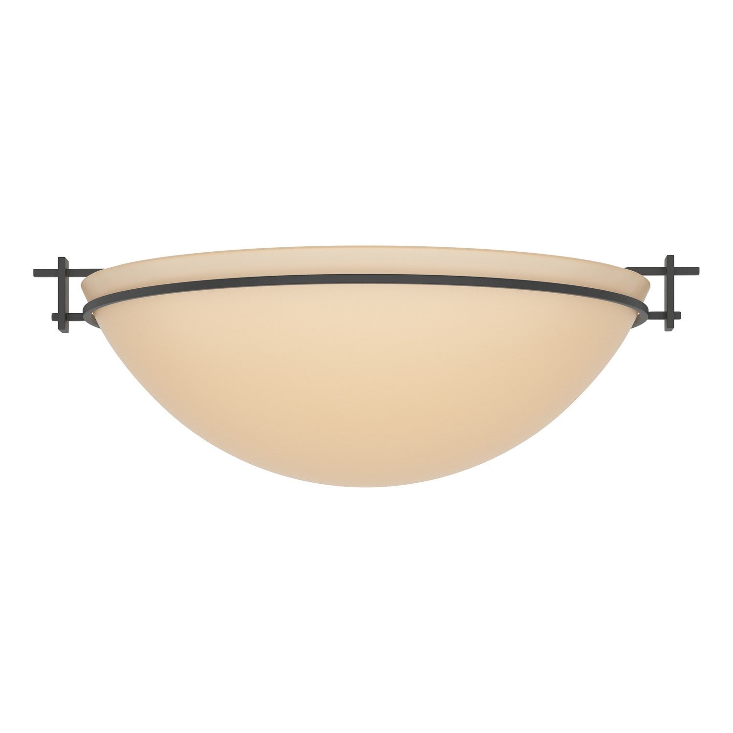 Hubbardton Forge - 124252-SKT-10-SS0050 - Moonband Large Semi-Flush - Moonband - Black