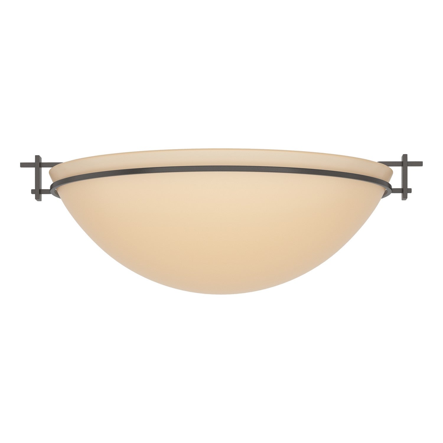 Hubbardton Forge - 124252-SKT-14-SS0050 - Moonband Large Semi-Flush - Moonband - Oil Rubbed Bronze