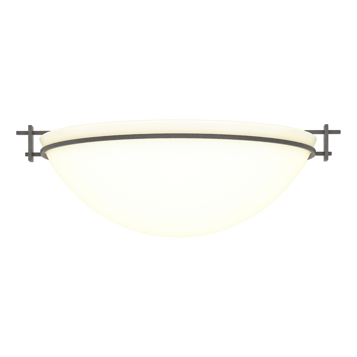 Hubbardton Forge - 124252-SKT-20-GG0050 - Moonband Large Semi-Flush - Moonband - Natural Iron