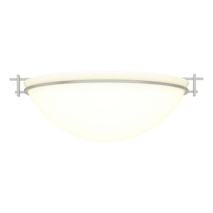Hubbardton Forge - 124252-SKT-82-GG0050 - Three Light Semi-Flush Mount - Moonband - Vintage Platinum