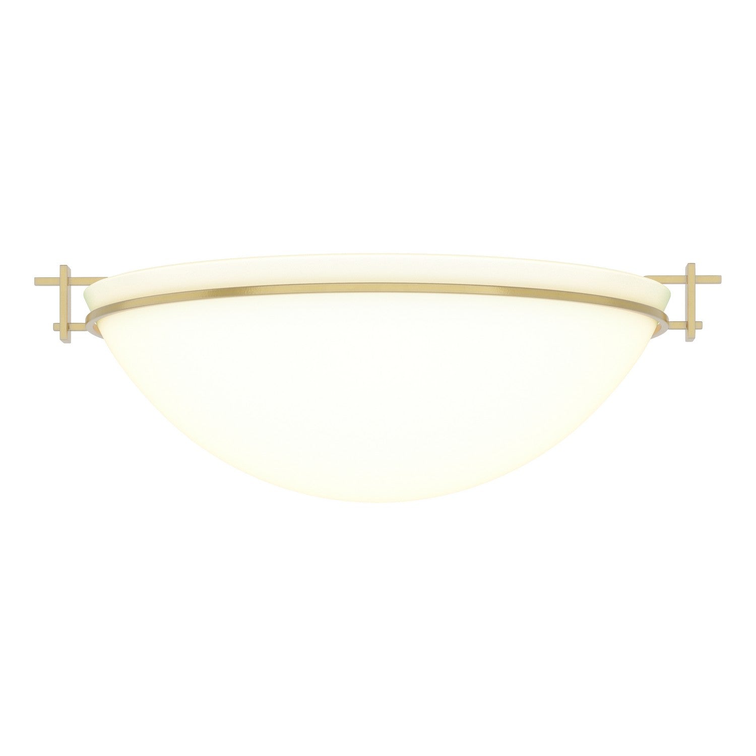 Hubbardton Forge - 124252-SKT-86-GG0050 - Moonband Large Semi-Flush - Moonband - Modern Brass