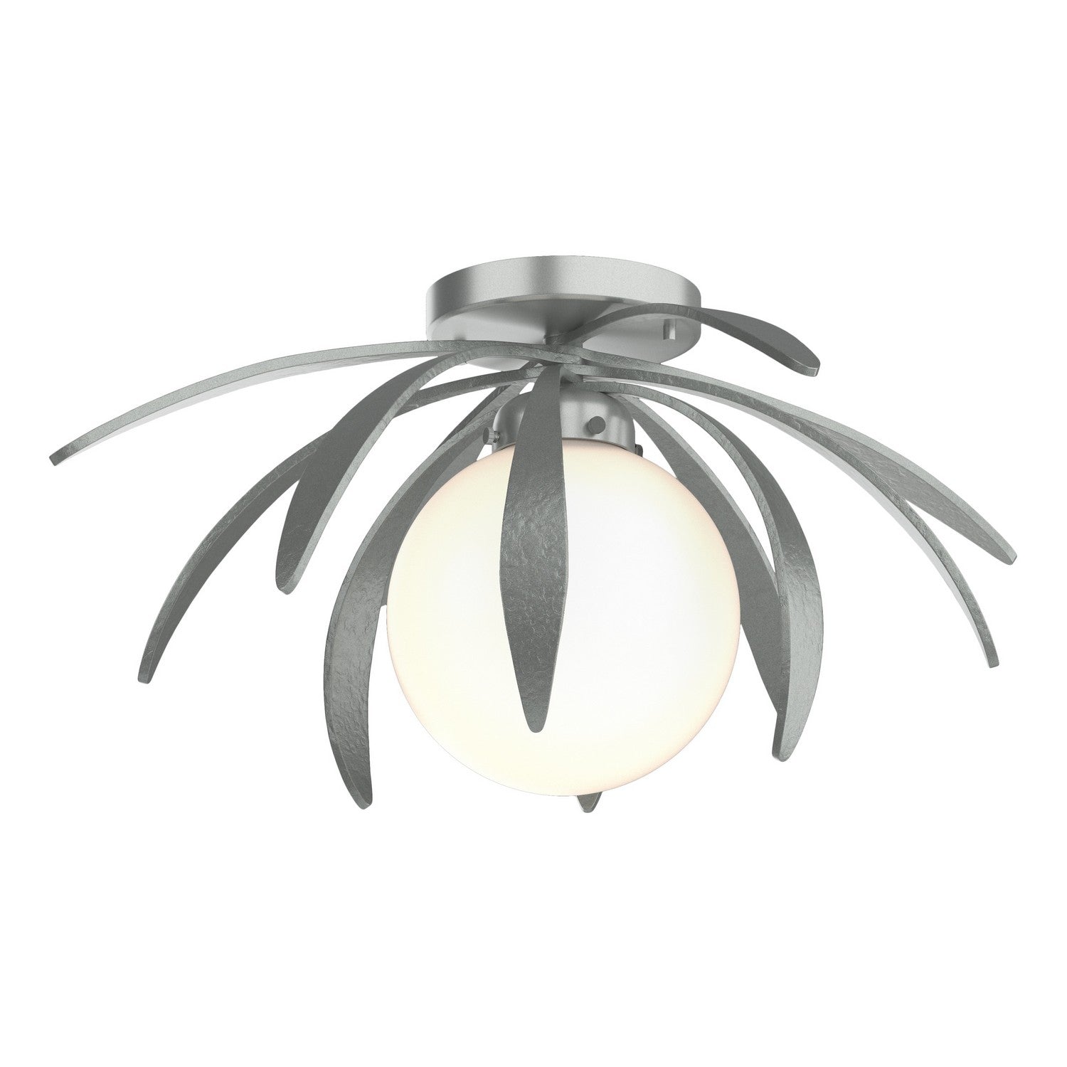 Hubbardton Forge - 124350-SKT-82-GG0631 - Dahlia Semi-Flush - Dahlia - Vintage Platinum