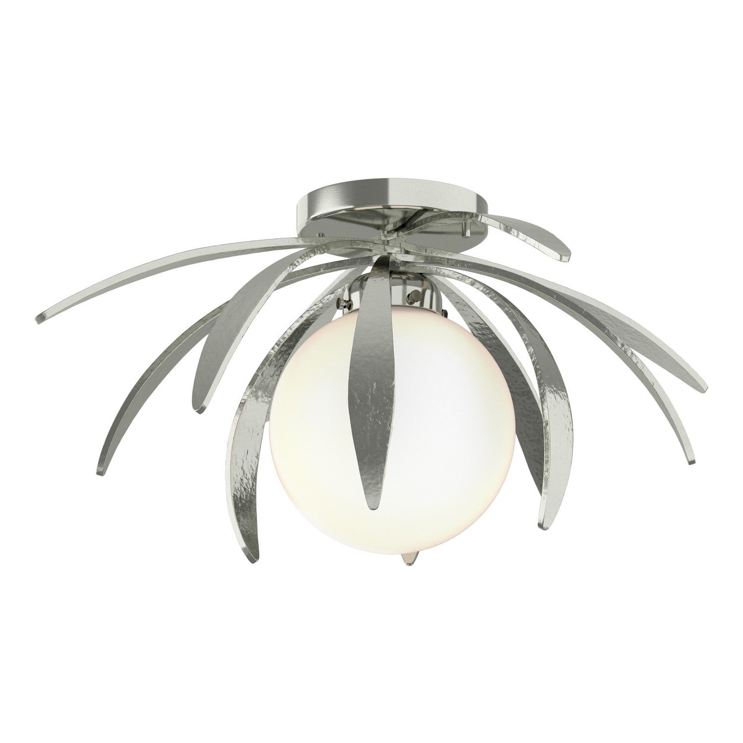 Hubbardton Forge - 124350-SKT-85-GG0631 - Dahlia Semi-Flush - Dahlia - Sterling