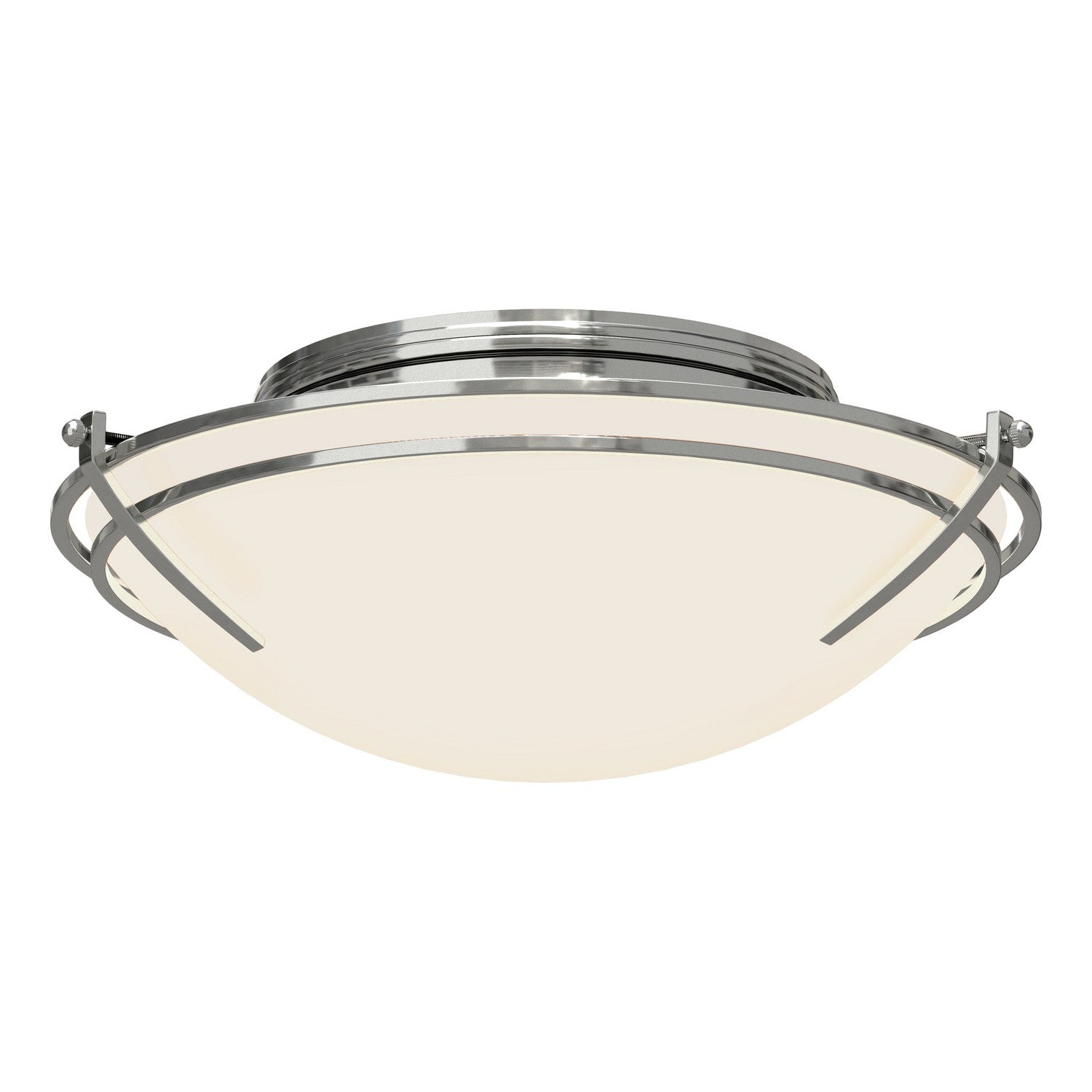 Hubbardton Forge - 124402-SKT-85-GG0098 - Two Light Flush Mount - Tryne - Sterling