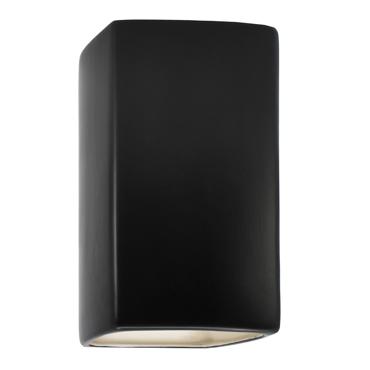 Justice Designs - CER-0950W-CRB-LED1-1000 - LED Lantern - Ambiance - Carbon - Matte Black