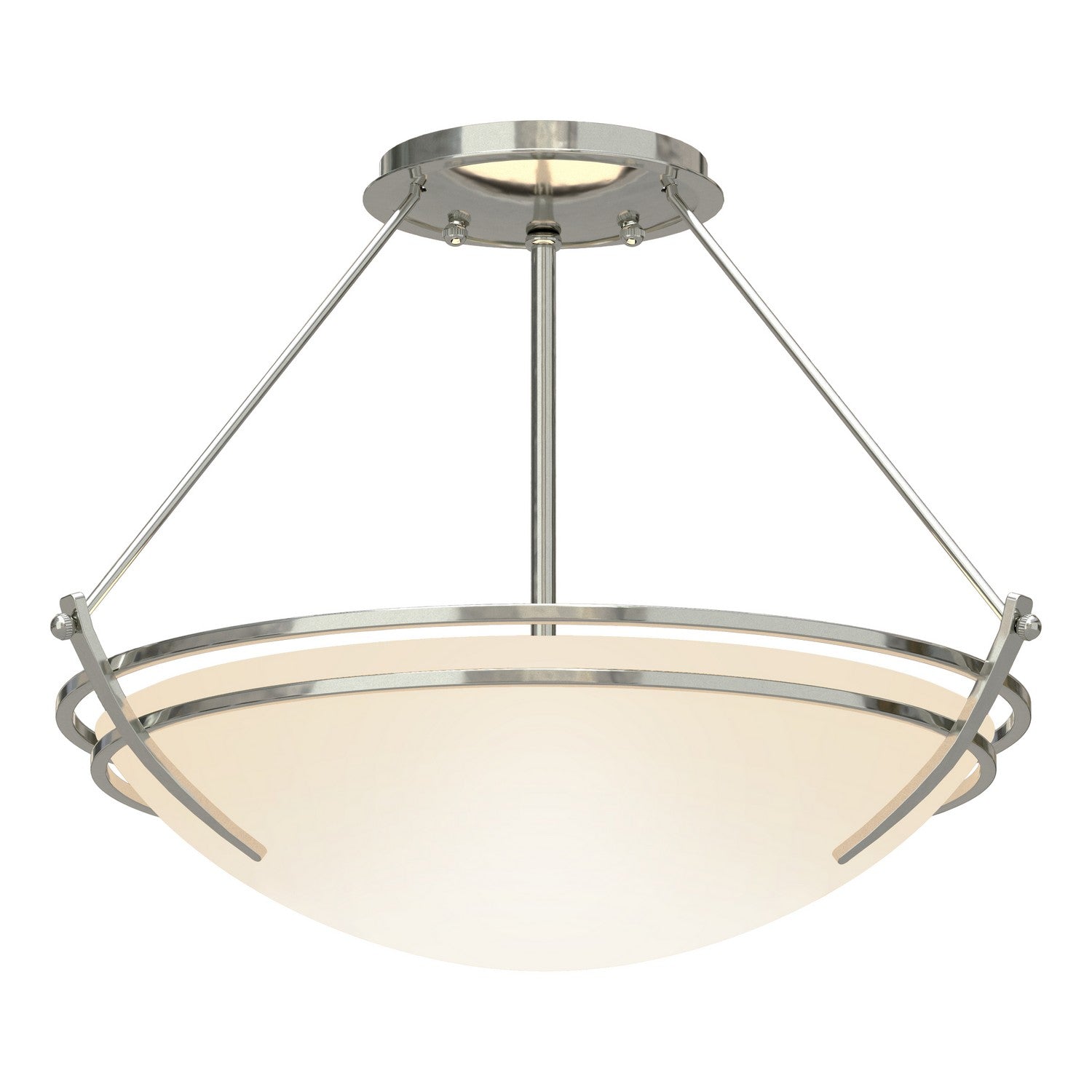 Hubbardton Forge - 124422-SKT-85-GG0047 - Presidio Tryne Semi-Flush - Tryne - Sterling