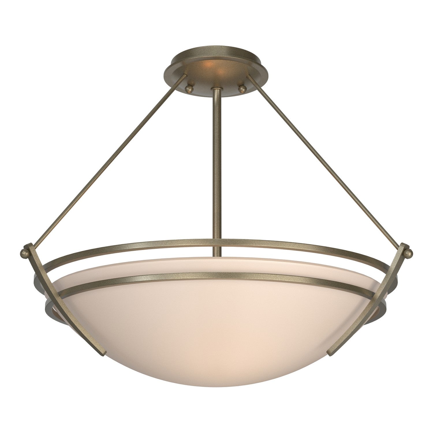 Hubbardton Forge - 124432-SKT-84-SS0020 - Presidio Tryne Semi-Flush - Tryne - Soft Gold