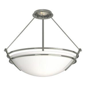 Hubbardton Forge - 124432-SKT-85-GG0020 - Three Light Semi-Flush Mount - Tryne - Sterling