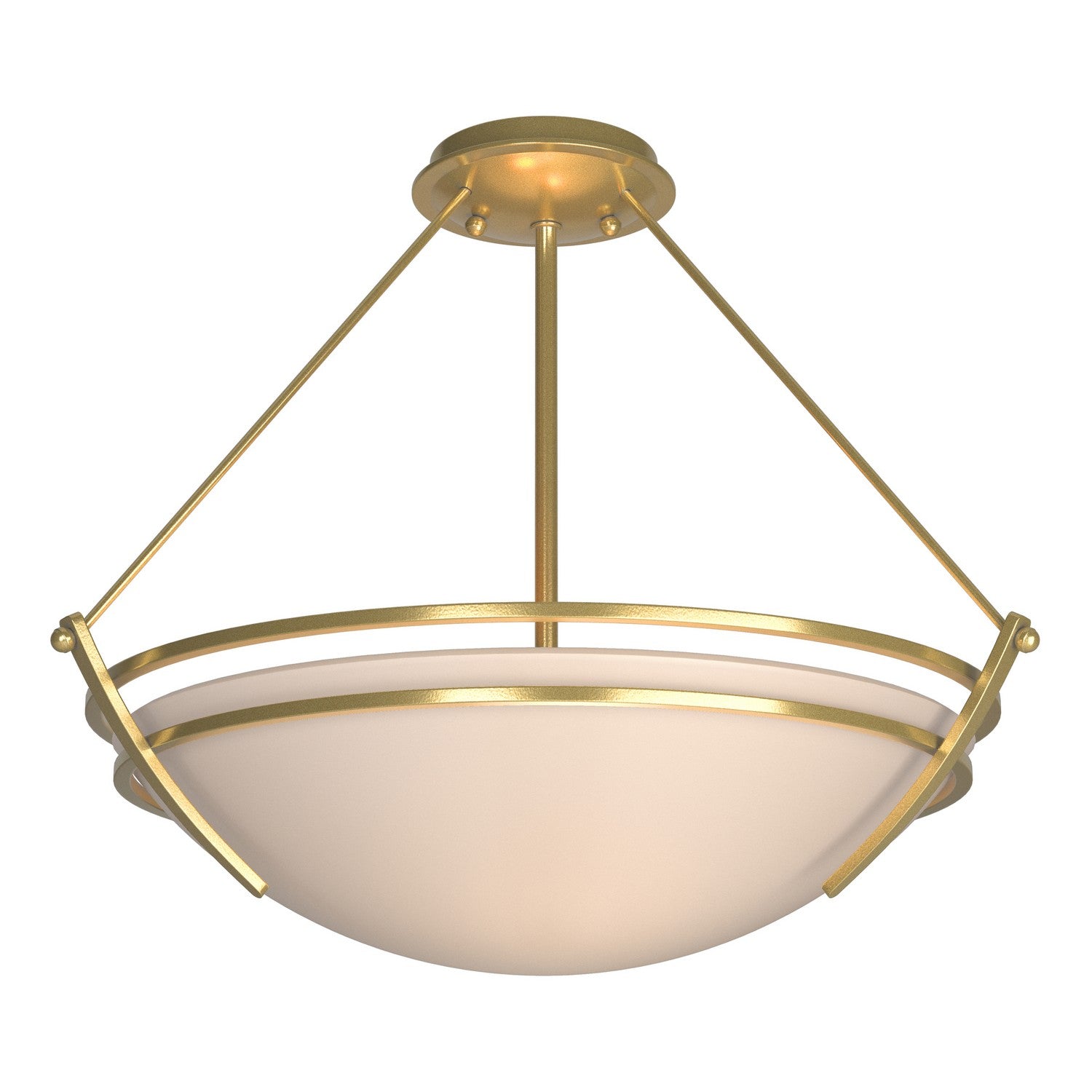 Hubbardton Forge - 124432-SKT-89-SS0020 - Presidio Tryne Semi-Flush - Tryne - Ink