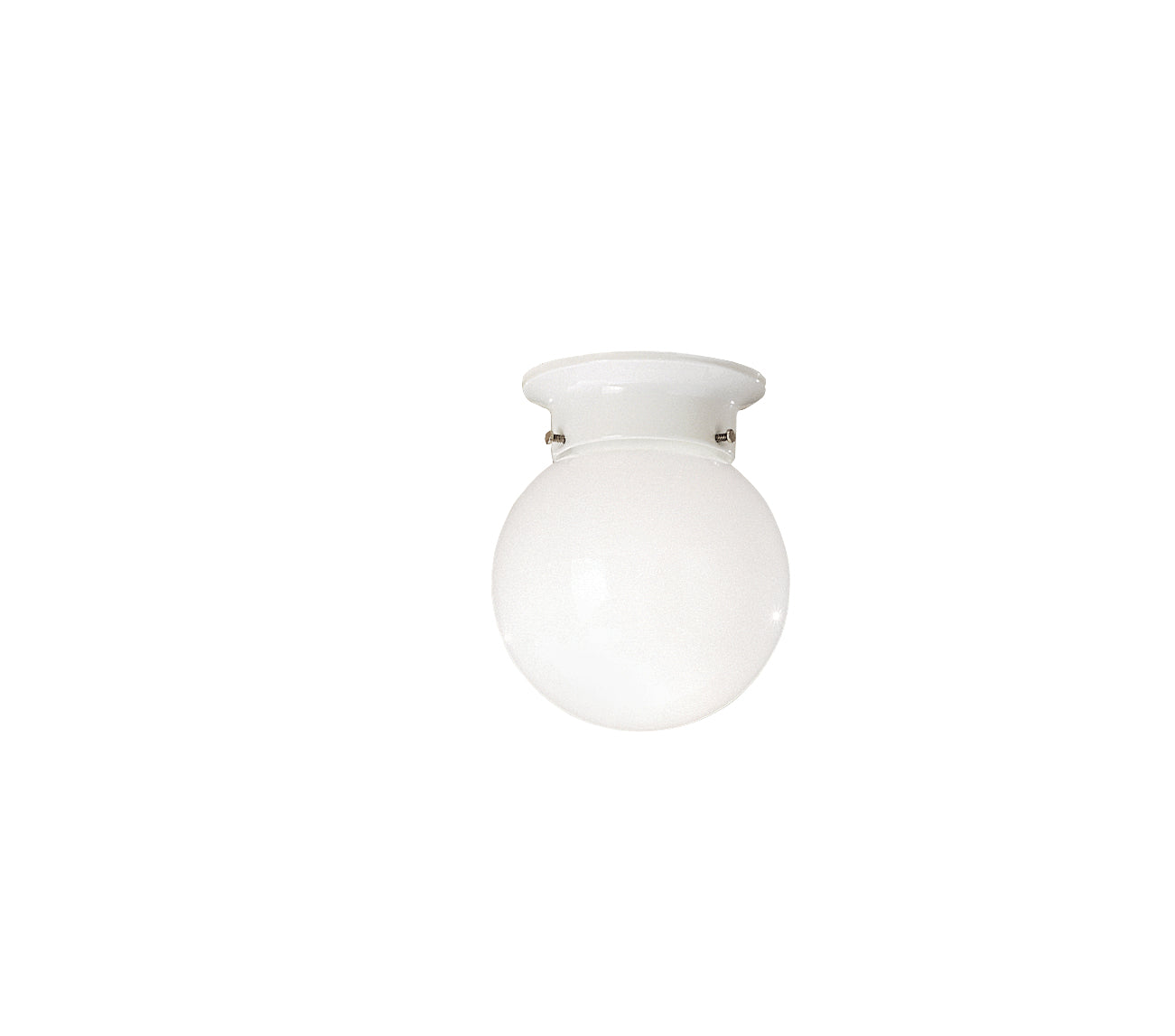 Kichler - 216WH - One Light Flush Mount - Ceiling Space - White