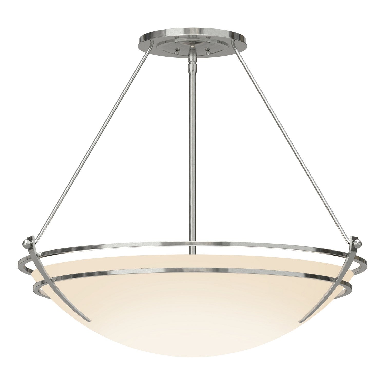 Hubbardton Forge - 124442-SKT-85-GG0054 - Presidio Tryne Large Semi-Flush - Tryne - Sterling
