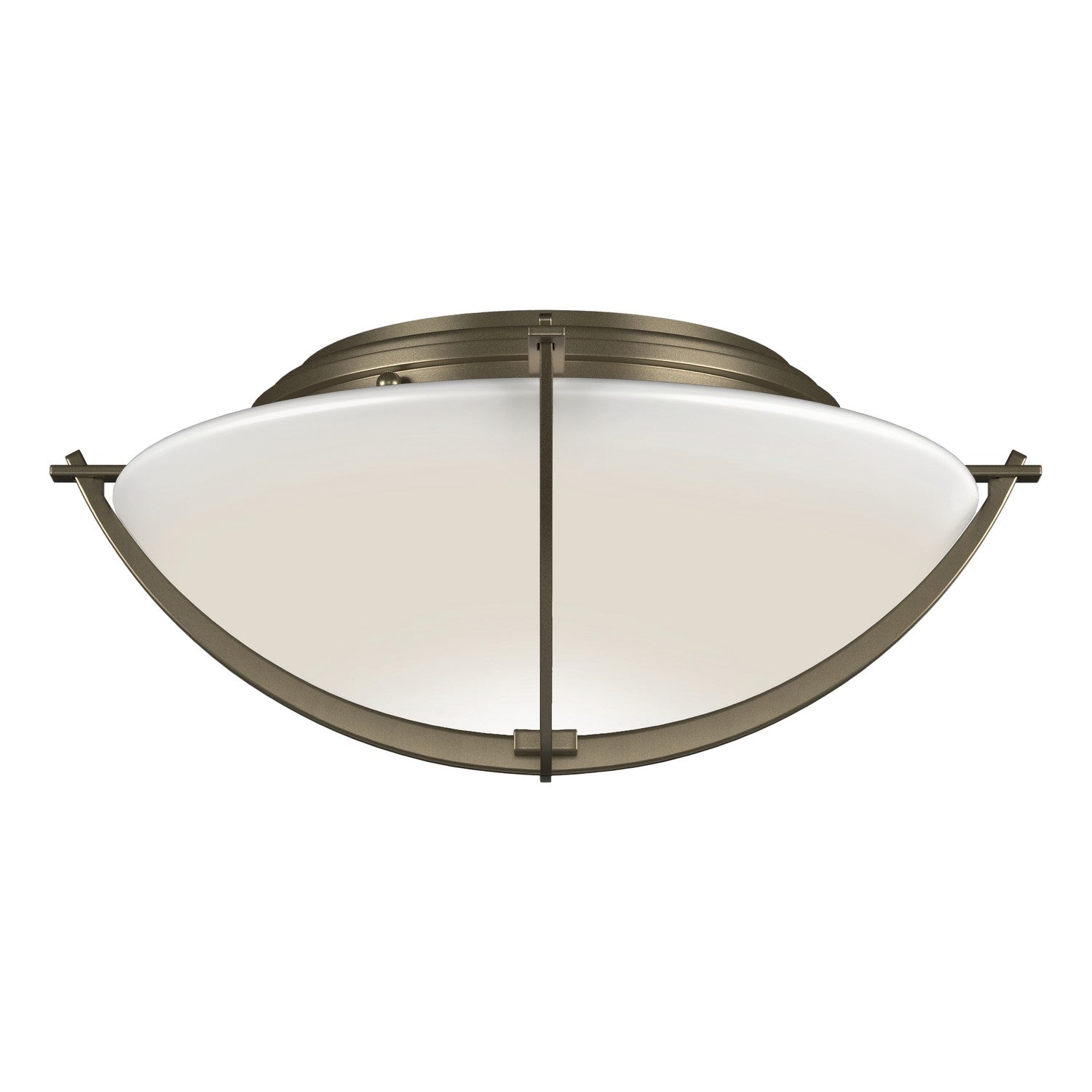 Hubbardton Forge - 124550-SKT-84-GG0098 - Two Light Semi-Flush Mount - Compass - Soft Gold