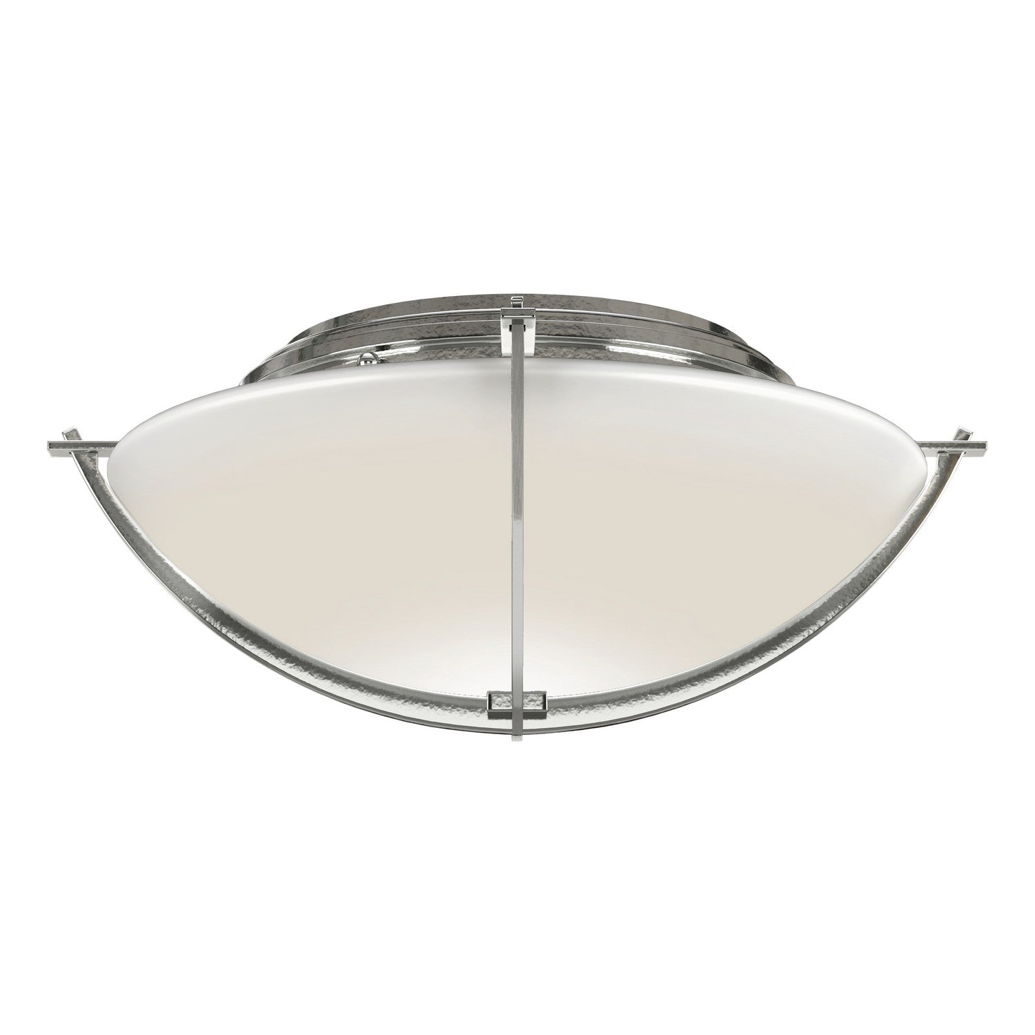 Hubbardton Forge - 124550-SKT-85-GG0098 - Two Light Semi-Flush Mount - Compass - Sterling