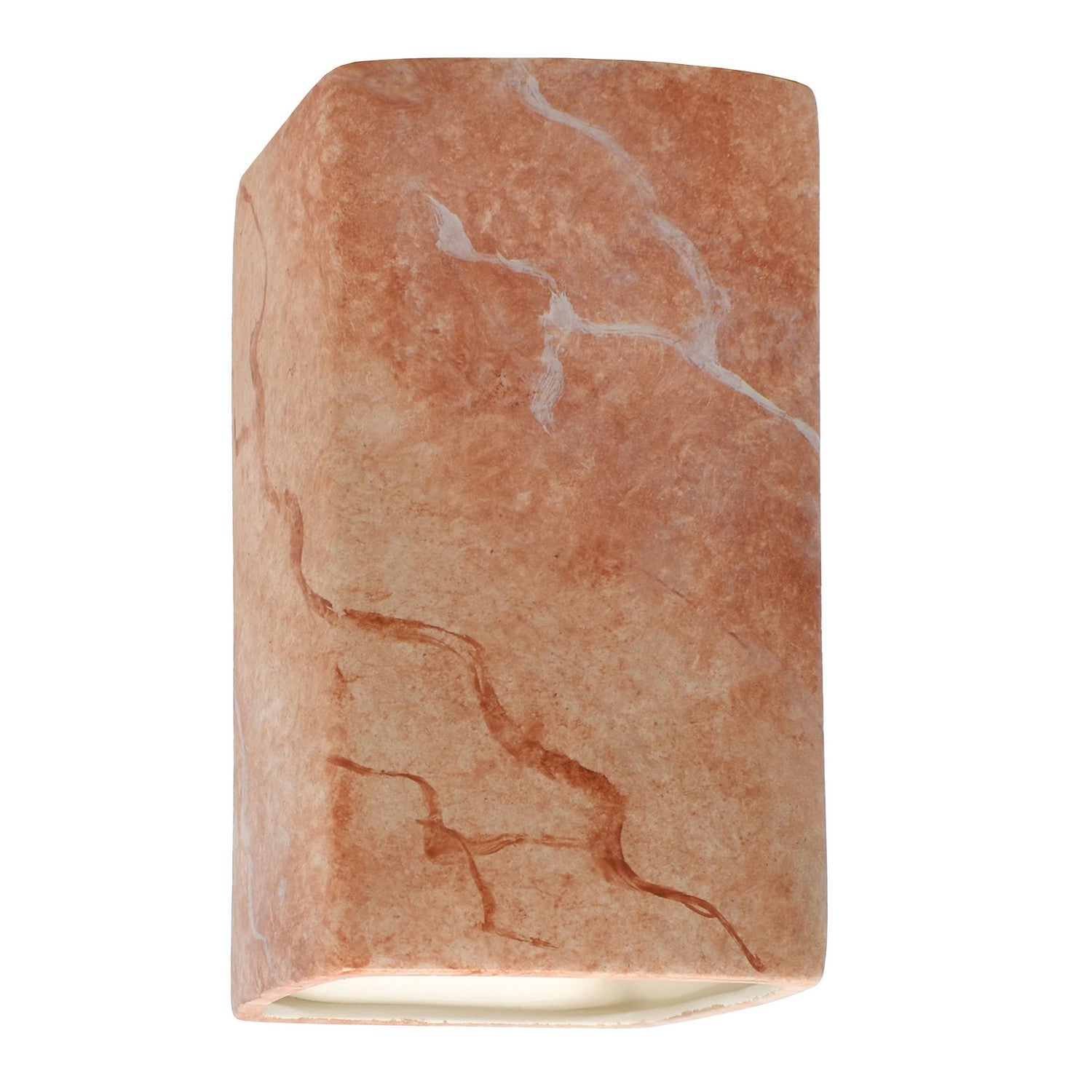 Justice Designs - CER-0950W-STOA-LED1-1000 - LED Lantern - Ambiance - Agate Marble