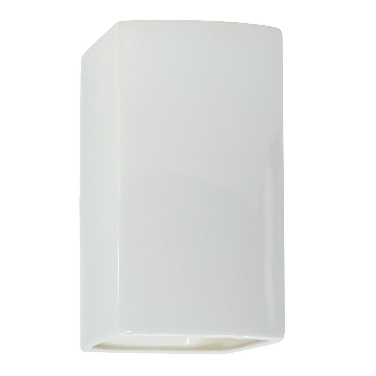 Justice Designs - CER-0950W-WHT-LED1-1000 - LED Lantern - Ambiance - Gloss White