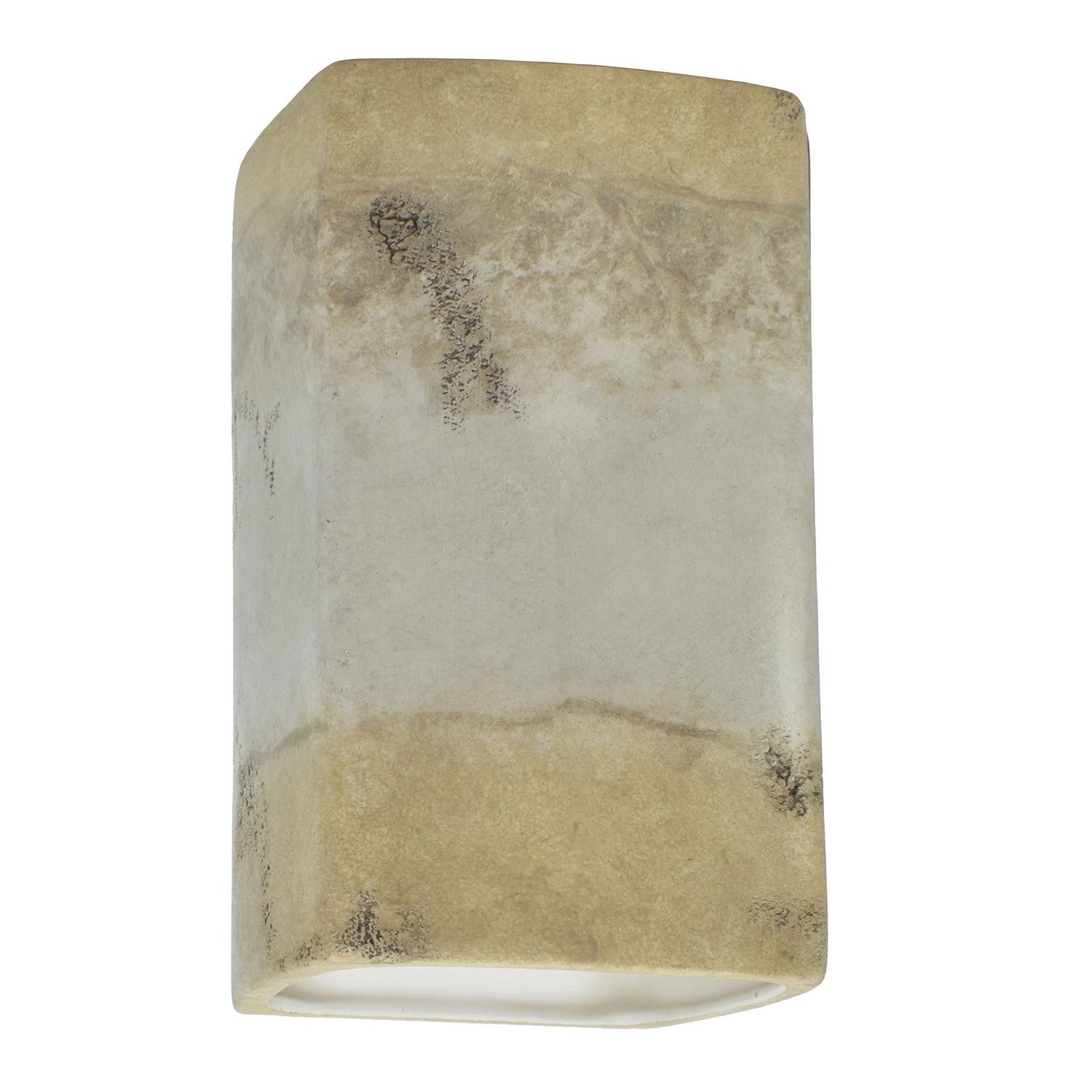 Justice Designs - CER-0955-TRAG - Lantern - Ambiance - Greco Travertine