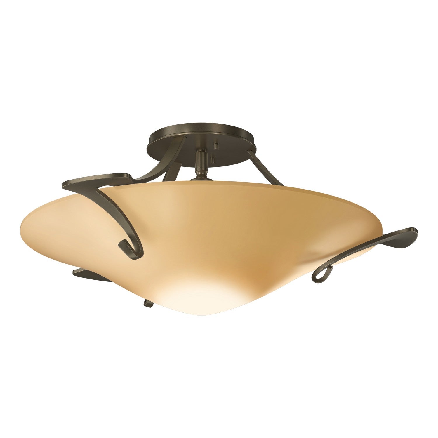 Hubbardton Forge - 124710-SKT-84-SS0243 - Antasia Semi-Flush - Antasia - Soft Gold